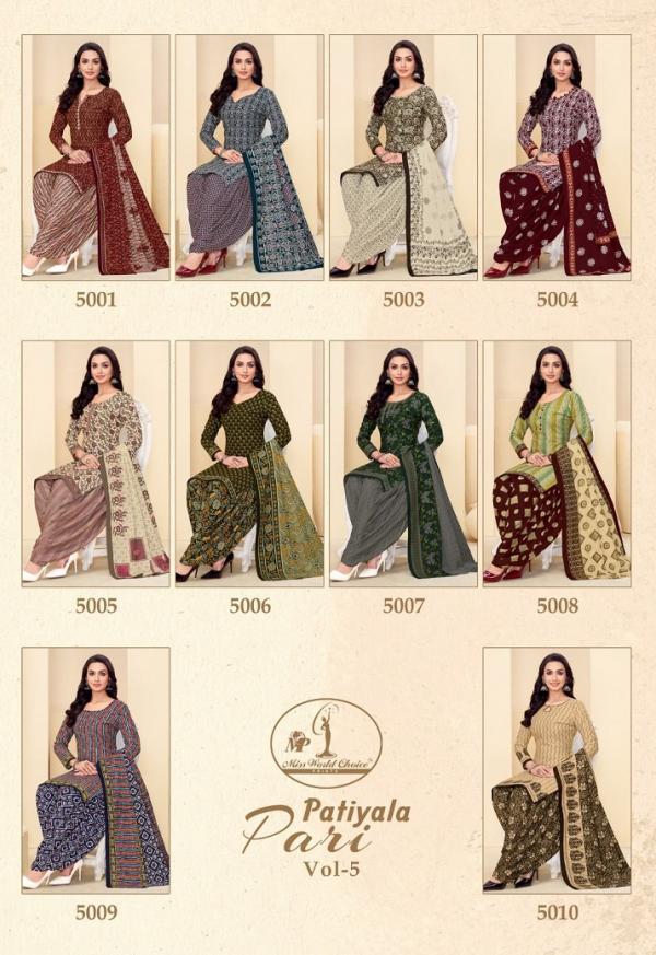 Miss World Patiyala Pari Vol-5 – Dress Material